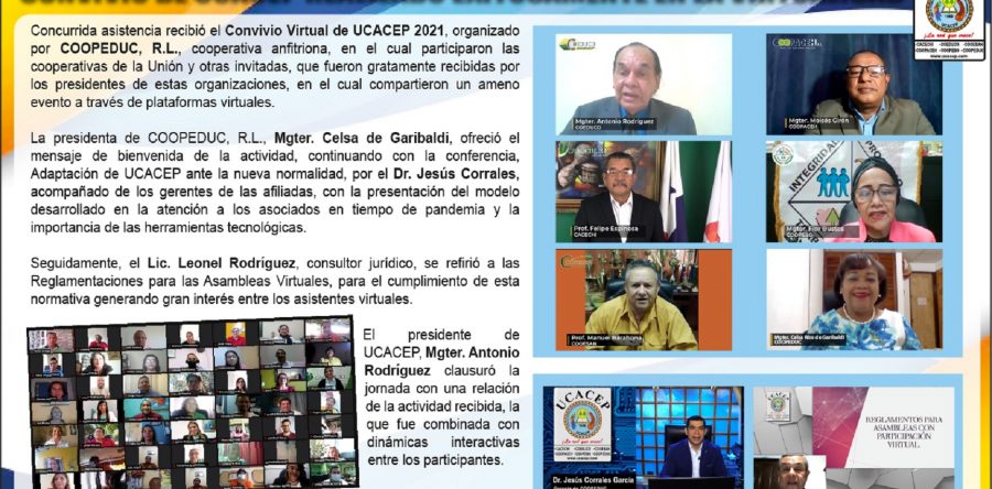 Convivio Virtual de UCACEP 2021